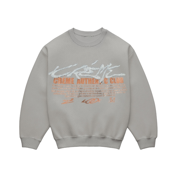 SWEATSHIRT CRÈME AUTHENTIC CLUB