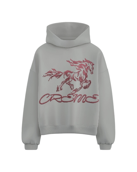 HOODIE HORSE CRÈME