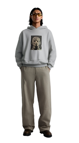 HOODIE FUTURISTIC MAN
