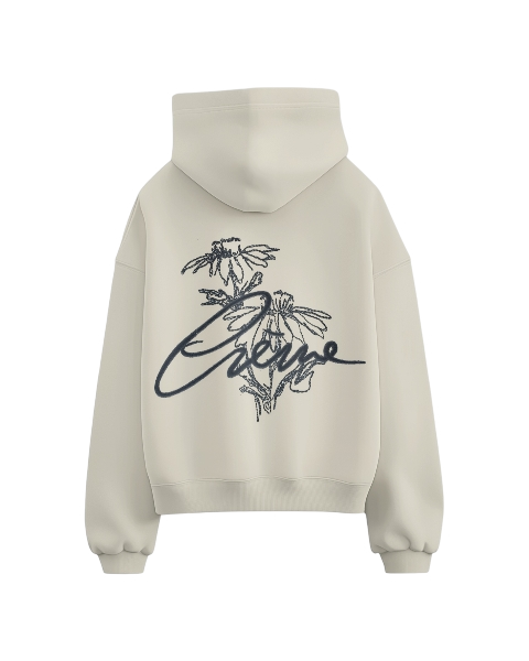 HOODIE LOGO CRÈME