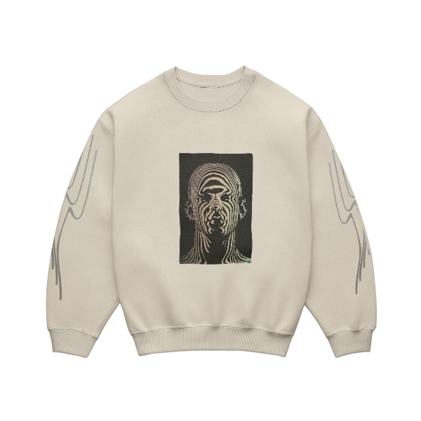 SWEATSHIRT FUTURISTIC MAN