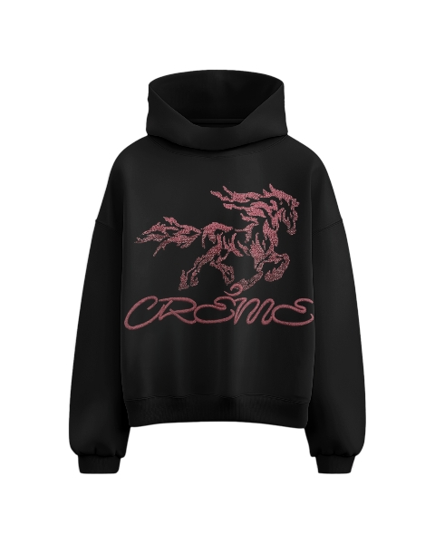 HOODIE HORSE CRÈME