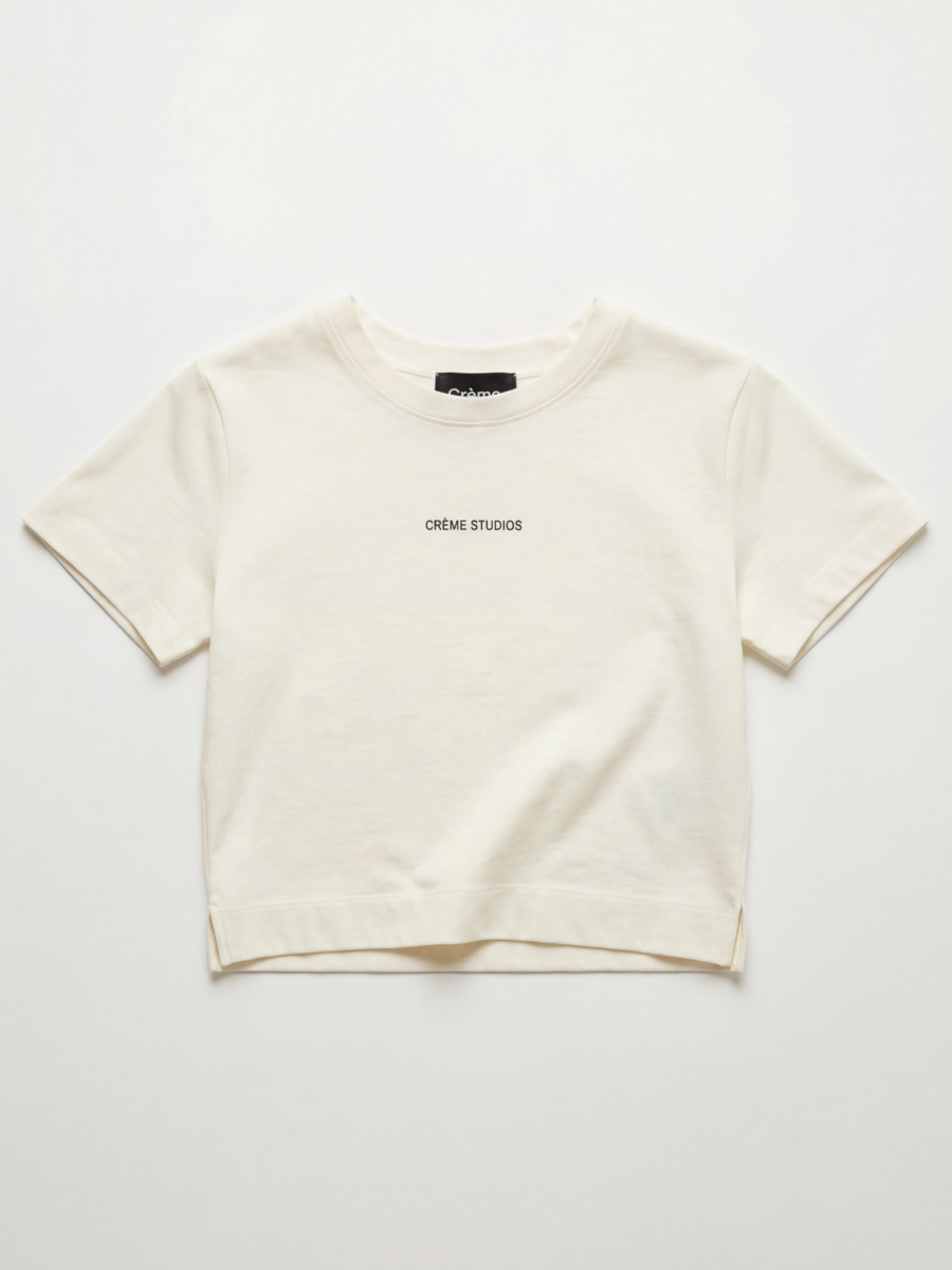 CROPPED T-SHIRT LOGO