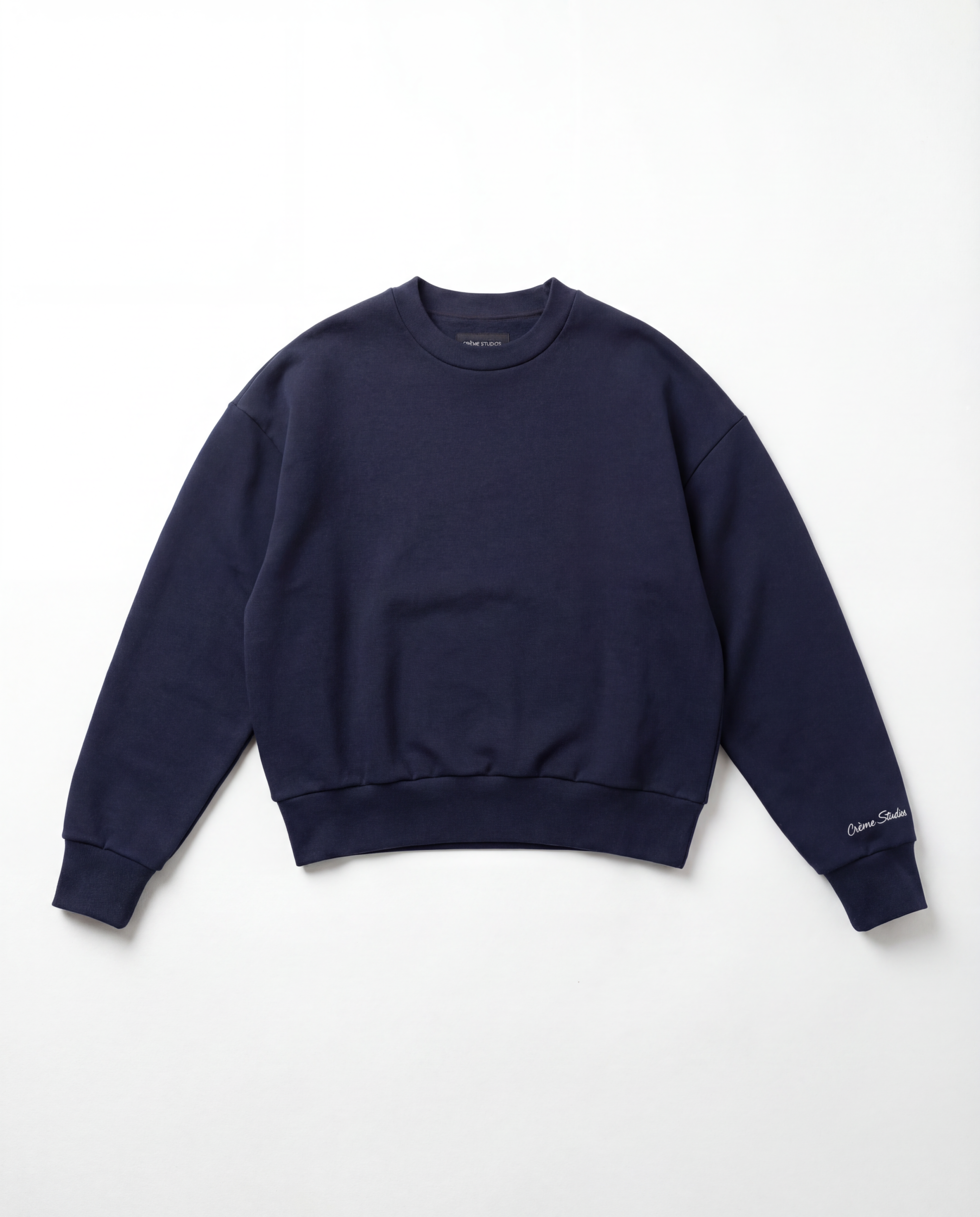 CREWNECK SWEATSHIRT EMROIDERED LOGO
